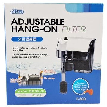 ISTA 伊士達 外掛過濾器F-300活性碳替換過濾碳棉 IF-769CB 3個