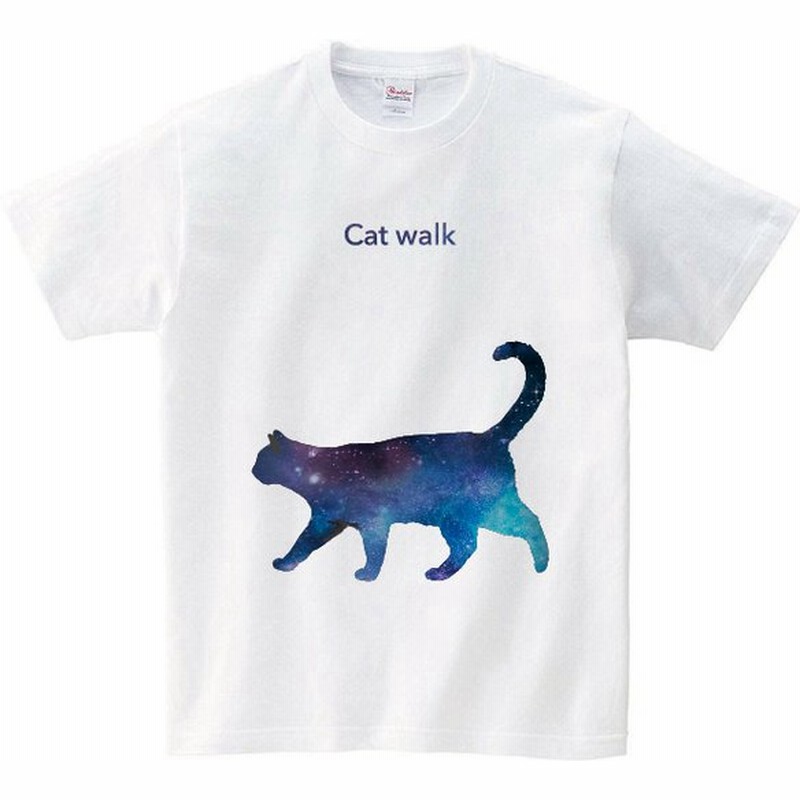 猫の散歩 Tシャツ メンズ レディース 半袖 宇宙 シンプル ゆったり おしゃれ トップス 白 30代 40代 ペアルック プレゼント 大きいサイズ 綿100 160 S M L Xl 通販 Lineポイント最大0 5 Get Lineショッピング