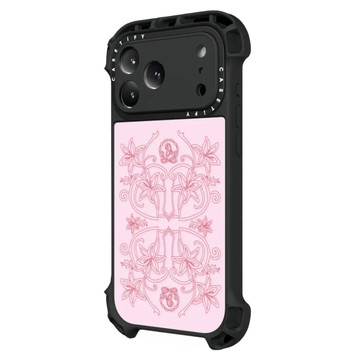 CASETiFY Ultra Bounce 極強防摔手機殼 Magsafe兼容  粉色花韻  iPhone 17 ProMax