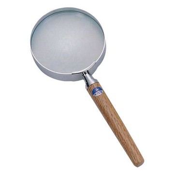 徠福LIFE銀框高倍率放大鏡NO.7078/直徑3吋/6倍