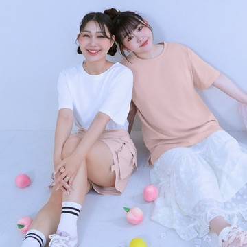 瞬涼冰肌側開衩寬鬆TEE