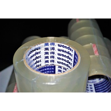 【萬得膠帶 12200】含稅附發票 超黏油膠蔬果膠帶1束6捲 48mm*90y 萬得牌 封箱膠帶 透明膠帶 萬得膠帶