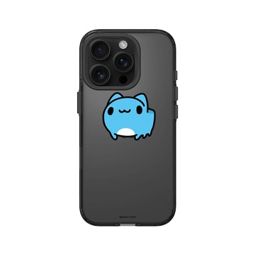 iPhone 16 Pro Clear (相機按鈕) 酷墨灰 - 貓貓蟲咖波 Bugcat Capoo - 萌呆咖波