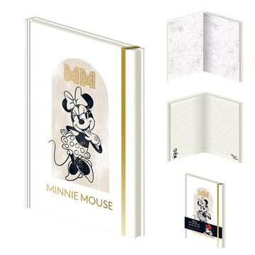 【迪士尼】米妮A5舊化風筆記本/MINNIE MOUSE
