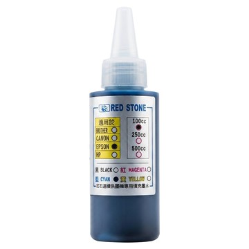 RED STONE 紅石 EPSON 環保連供墨水 通用款 100ml  藍色  1瓶