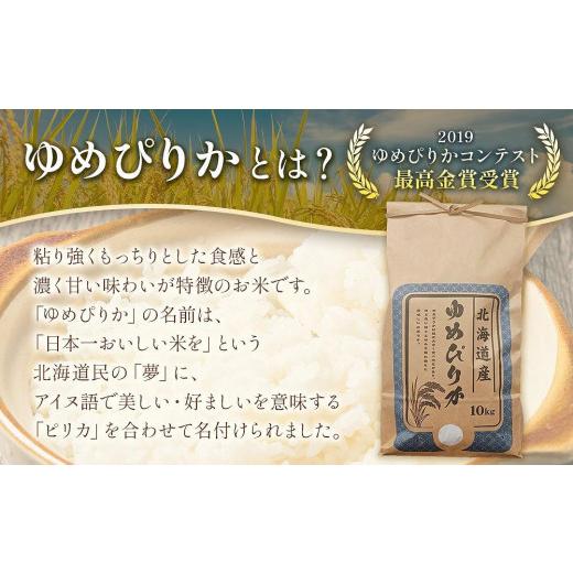 ふるさと納税 北海道 八雲町 〈2回定期便〉北海道八雲町熊石産 ゆめぴりか(精白米) 10kg