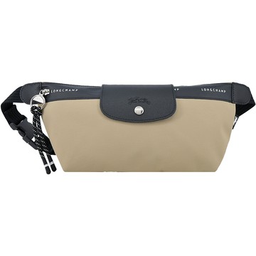 LONGCHAMP LE PLIAGE ENERGY系列再生尼龍腰包(中/土褐)