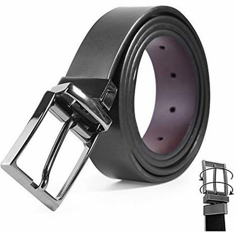 リバーシブル ベルト 大きいサ 紳士ベルト 本革 メンズ 2色 回転 ベルト シンプル 革 両面使える バックル おしゃれ ゴルフ 学生 ス 通販 Lineポイント最大get Lineショッピング