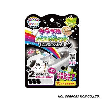 Weicker 唯可 日本NOL 趣味調色盤入浴錠(黑白)【悅兒園婦幼生活館】