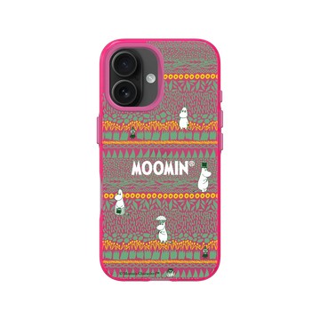 iPhone 16 Clear 粉漾桃 - Moomin - Moomin 仲夏野林