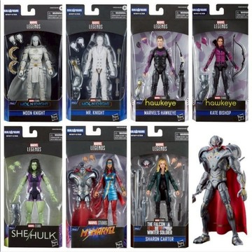 Marvel legends 漫威6吋傳奇人物 女鷹眼 女浩克 鷹眼 月光騎士 雪倫卡特 驚奇少女 無限奧創組 無BAF