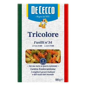 De Cecco 義大利三色螺旋麵