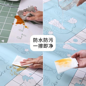 北歐風餐桌布防水防油免洗pvc網紅桌布書桌學生茶幾桌墊布藝寫字