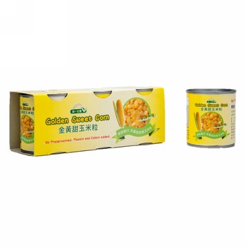 統一生機金黃甜玉米粒3入組190g