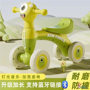 1-3歲小孩嬰兒玩具兒童平衡車無寶寶滑學步車腳踏幼兒滑行車四輪