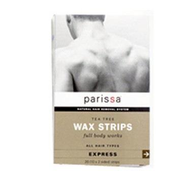 Men Wax Strips Tea Tree TEA TREE, MENS, 20 CT by Parissa