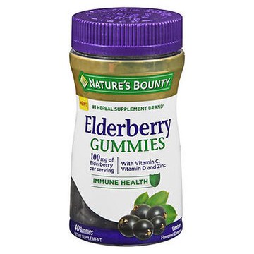 Nature's Bounty Elderberry Gummies 40 Gummies by Nature's Bounty