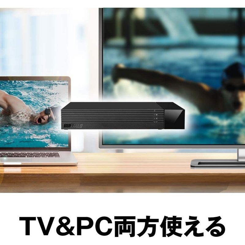 BUFFALO 24時間連続録画対応 使用量メーター付き 3.5インチ 外付けHDD