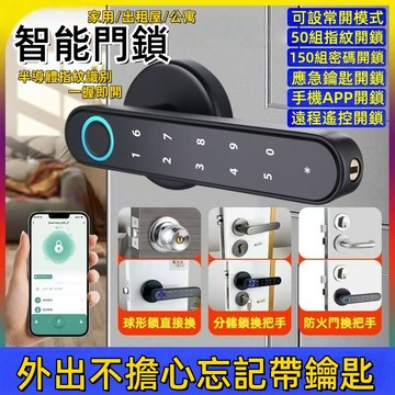 五合一智能門把鎖【日本松禾SONGH💥五合一智能門把鎖】公司貨/保固五年 辦公室指紋鎖 房間門指紋鎖 智能鎖 密碼鎖