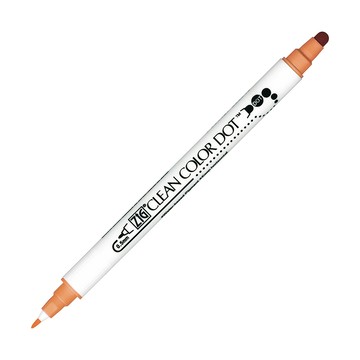 Kuretake ZIG Clean Color Dot 點點筆 淺褐色 (TC-6100-064)
