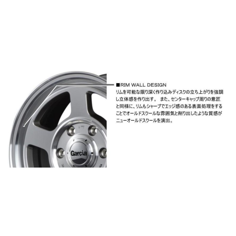 ジムニーシエラJB74W マルカサービス Chicago5 15インチ 6J インセット-5 5穴 PCD 139.7 メタリックグレーポリッシュ  ホイール単品4本 | LINEショッピング