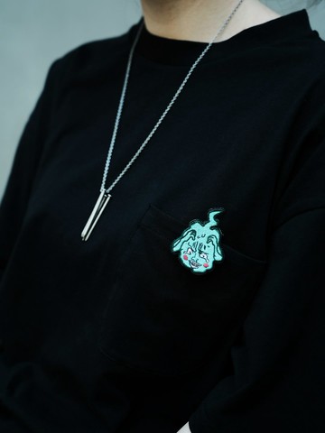 【27年02月預購】BIBISAMA x 路人超能100 寬版T-shirt (隱藏小酒窩)