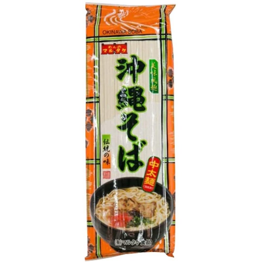 マルタケ食品 沖縄そば (中太麺) 250g