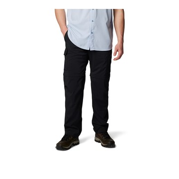 Columbia 男款 - 防曬UPF50 快排兩截式長褲-黑色 UAE98340BK/JS
