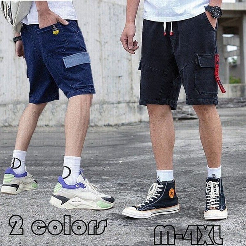 ファッション 五分丈 デニムパンツ メンズ ジーンズ ハーフパンツ ショートパンツハーフパンツ メンズ デニムズボン ボトムス 大きいサイズ あり 夏 通販 Lineポイント最大get Lineショッピング