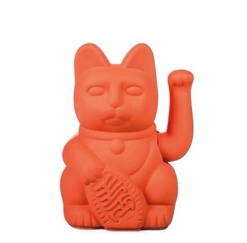 【德國 DONKEY】DONKEY LUCKY CAT幸運繽紛招財貓/經典款/霓虹粉-廠商直送