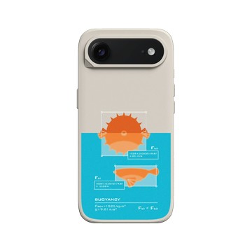 iPhone Air SolidX 貝殼灰 - Ocean Collection: Let's Sea 海洋系列：一路向海 - 河豚浮力公式