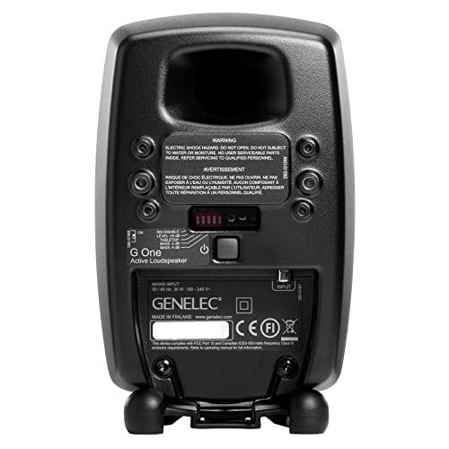 Genelec ジェネレック G One アクティブスピーカー (1本) (ブラック) モニタースピーカー