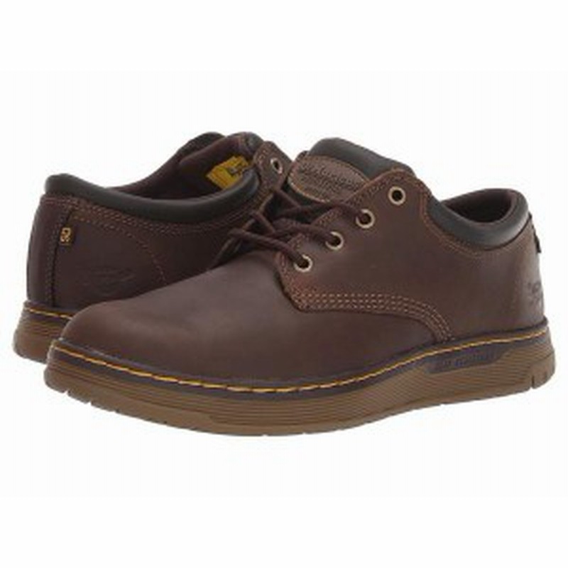 ドクターマーチン メンズ スニーカー シューズ Culvert Steel Toe Sd Dark Brown Dark 通販 Lineポイント最大5 0 Get Lineショッピング
