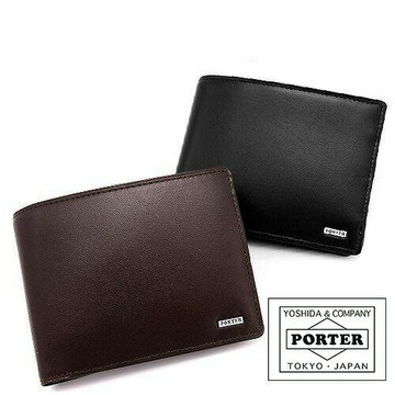 PORTER SHEEN 雙折皮夾 110-02921 吉田 雙折 皮夾 PORTER SHEEN 錢包 卡夾｜KURA CHIKA by Porter 日本必買 | 日本樂天熱銷