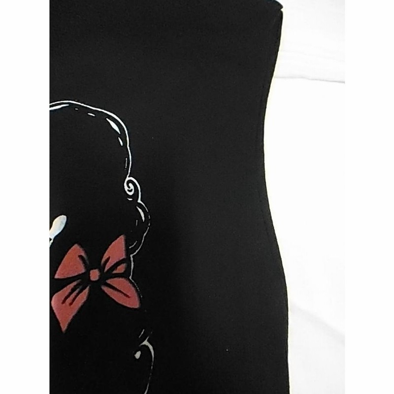 廃盤 パンク 服 ファッション カットソー レディース 水兵ガール柄 長袖Tシャツ tee/wot107 廃盤 パンク 服 ファッション レディース 丈長いTシャツ ロング
