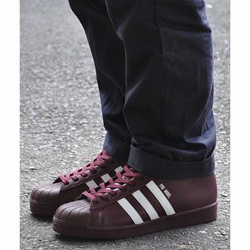 adidas PRO MODEL 【アディダス プロモデル スーパースター】 MAROON / FTWWHT / MAROON |  LINEブランドカタログ