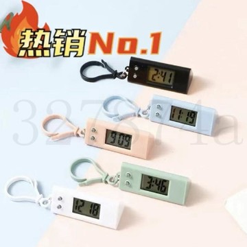 熱賣中批發靜音電子錶學生書桌看時間日期便攜迷你小掛錶學習考試用鐘錶