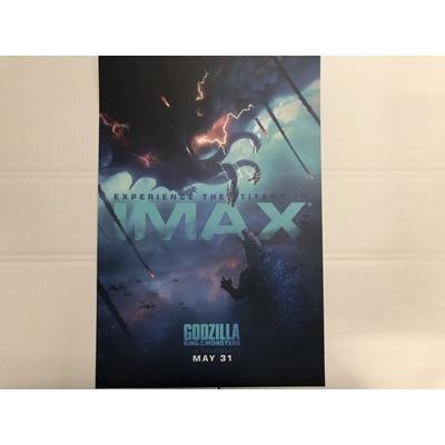 GODZILLA   ゴジラ キング・オブ・モンスターズ 中国IMAX劇場版・宣伝用・小型ポスター