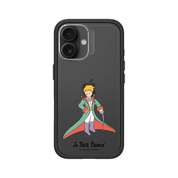 iPhone 16 Mod NX 黑 - Le Petit Prince 小王子 - 正氣凌然小王子