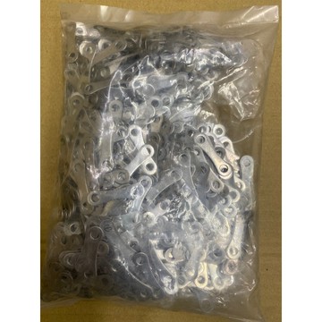 白鉄8字連接片（大包裝1000片）$1000 ／