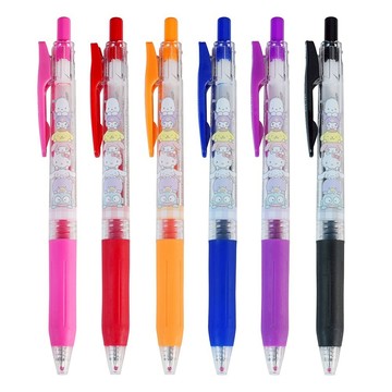 【STU】 ZEBRA SARASA 聯名款 三麗鷗 酷洛米 星之卡比 航海王 正能量企鵝 犬夜叉 排球少年 JJ15