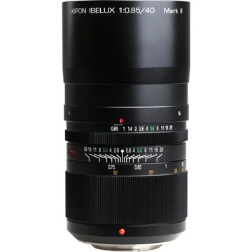 Kipon專賣店: Iberit 40mm F0.85 for FUJI 卡口 II 黑色  義文公司貨