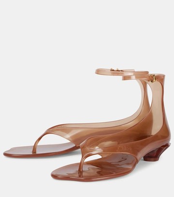 Chloé Chloé Jelly thong sandals