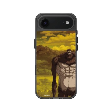 iPhone Air Clear (相機按鈕) 酷墨灰 - 進擊的巨人 Attack On Titan -S4 - 獸之巨人