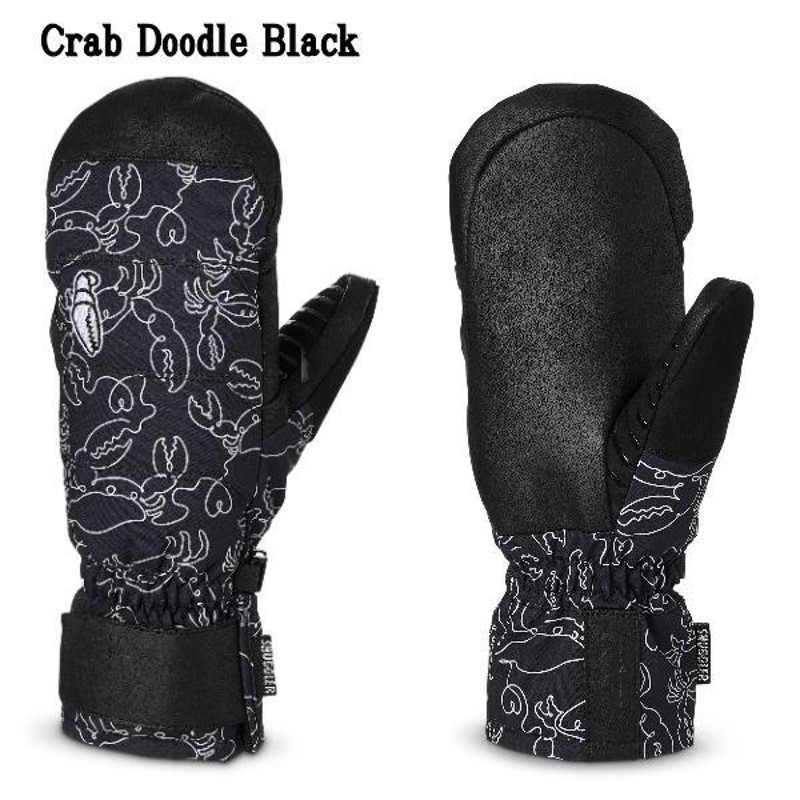 クラブグラブ CRABGRAB SNUGGLER WOMENS MITT レディース ミット グローブ 撥水 手袋 ミトン スノボー スキー  スノーボードS/M 正規品 | LINEブランドカタログ