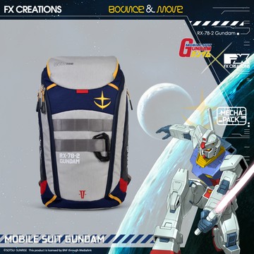 【機動戰士鋼彈】RX78-2 鋼彈 16吋AGS Pro懸浮減壓電腦後背包 GUF234003A-21