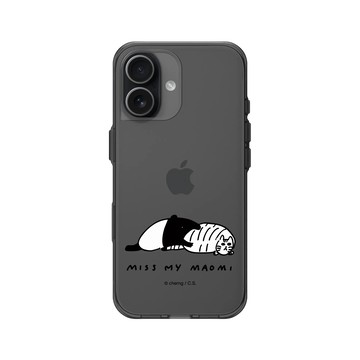 iPhone 17 Clear (相機按鈕) 酷墨灰 - 馬來貘 Laimo - 只想吸貓