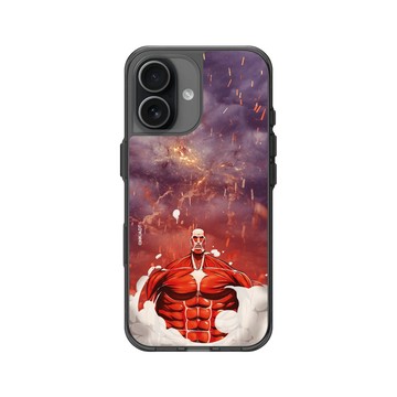 iPhone 17 Clear (相機按鈕) 酷墨灰 - 進擊的巨人 Attack On Titan - S2&S3 - 超大型巨人