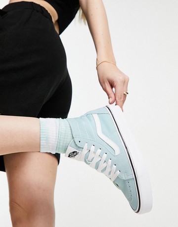 Vans SK8-Hi tapered trainers in blue