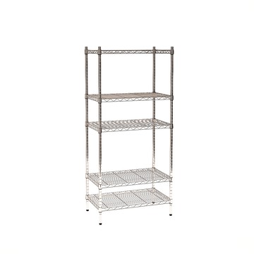 【客尊屋】小資型《粗管徑》45X75X165Hcm 銀衛士六層架